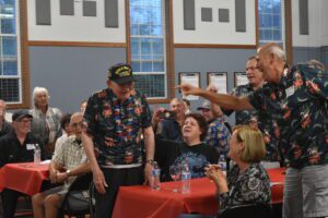 98 Year Old Owen Nicholson in the Mudd Nick Foundation golf tournament